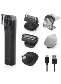 Buy Xiaomi Grooming Kit Pro Beard Trimmer for Men, IPX7 Waterproof Cordless Electric Razor Shavers, Hair Trimmer for Nose Ear Mustache Face Body, 40 Length Settings in Saudi Arabia