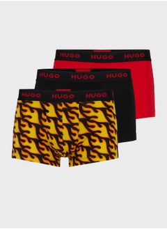 Buy 3 Pack Logo Band Trunks in Saudi Arabia