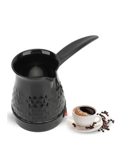 Buy Electric 600W Coffee Pot Turkish Coffee Maker 500ML Coffee Machine Tea Coffee Boiler Turkish Coffee Maker Pot Machine black in UAE