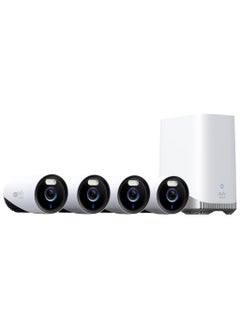 Buy E8600 NVS eufy Security eufyCam E330 (Professional) 4-Cam Kit 4K Outdoor Security Camera System, 10CH Wired Wi-Fi NVR with 1TB Hard Drive for 24/7 Recording, Cross-Camera Tracking, No Monthly Fee in UAE