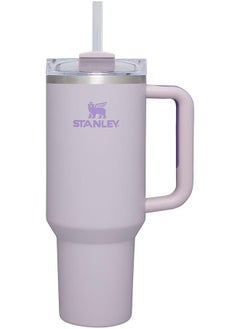 اشتري Stanley Quencher H2.0 FlowState Stainless Steel Vacuum Insulated Tumbler with Lid and Straw for Water, Iced Tea or Coffee, Smoothie and More, Orchid, 40 oz في الامارات