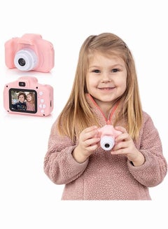 اشتري Kids Camera for Boys and Girls Upgrade 40MP Camera for Kids Age 3-9 1080P HD Digital Cameras for Kids Toddler Camera Kids Digital Camara Dual-Lens 32GB SD Card Included في السعودية