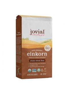 Buy Jovial Einkorn 100% Organic Einkorn Whole Wheat Flour - Baking Flour, High Protein, Non-GMO, USDA Certified Organic, Unbleached Flour, Product of Italy, Organic Whole Wheat Flour - 32 Oz (2 Pack) in UAE