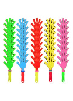 Buy Clappers 40 Pieces Plastic Hand Clappers Noise Makers Noisemaker Game Accessories for Fiesta Party Birthday Favors and Supplies, 7.5 Inch in UAE