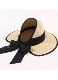 Buy New Fashion Bow Ribbon Foldable Top Hat in UAE