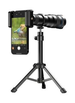 اشتري High Power 36X HD Telephoto Lens, Telephoto Mobile Cell Phone Lens with Tripod for iPhone 14/13 Pro, for Samsung and Most Smartphone في الامارات