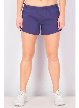 Buy Women Pull On Training Short, Purple in UAE