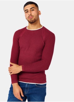 اشتري Contrast Trim Pullover في مصر