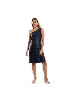 Buy One Shoulder Texture Short Dress in Egypt