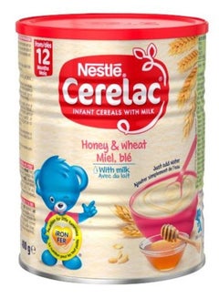 Buy Cerelac Infant Cereal Honey And Wheat With Milk 400g in UAE