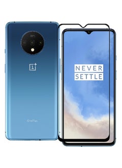 Buy Tempered Glass Screen Protector 5D Designed For OnePlus 7T Full Glue Edge to Edge Full Screen Coverage And Bubble Free in UAE