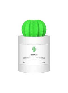 Buy Mini Humidifier, 280ml USB Cool Mist Portable Cactus Air humidifier, Ultra-Quiet Operation for Bedroom Home Office Desk Yoga Car Travel(White) in Saudi Arabia