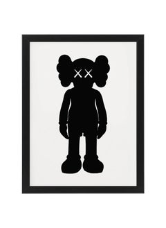 Buy Kaws Fashion Poster Poster With Frame 30x40 cm in UAE