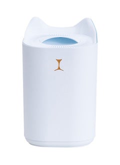 Buy Air Humidifier With Colour Changing Lights 3300ml White in UAE