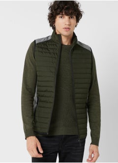 Buy Zip Through Quilted Gilet in Saudi Arabia