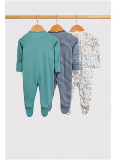 اشتري Bear Baby Sleepsuits - 3 Pack في السعودية