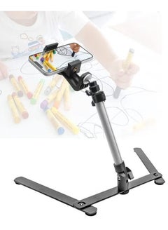 Buy Adjustable Tabletop Phone Stand,Phone Photography Holder,Desktop Tripod Mount for Video Record in Saudi Arabia