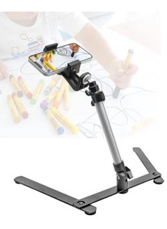 Buy Adjustable Tabletop Phone Stand,Phone Photography Holder,Desktop Tripod Mount for Video Record in Saudi Arabia