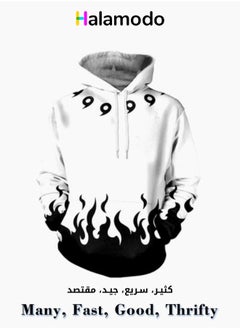 Buy Naruto Printed Sweatshirt Unisex Hoodie in UAE