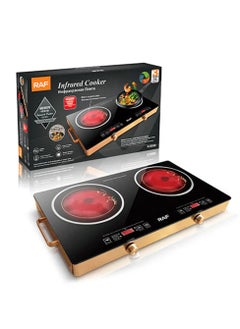 Buy Electric Stove 7000W R.8088 - Black/gold in Egypt