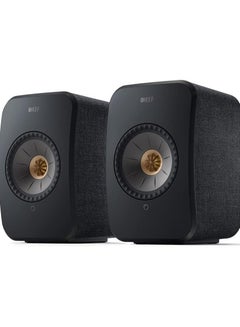 اشتري KEF LSX II Wireless HiFi Speakers, Carbon Black في الامارات