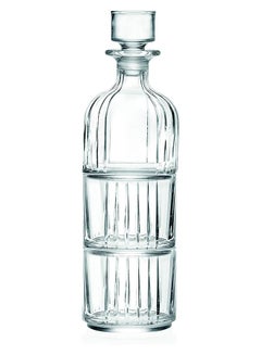 Buy Crystal Combo 3 Piece Set Stackable Decanter and Tumblers in UAE