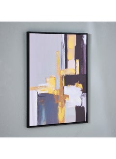 اشتري لوحة فنية جدارية مؤطرة تجريدية من تصميم وولمر مع 40% رسم يدوي 52.5 × 72.5 × 2.8 سم في الامارات