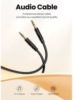 Buy 3.5 AUX Audio Strong Cable 1M Compatible With All Devices in Egypt