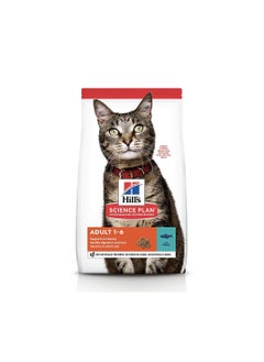 Buy Hills Science Plan Adult Cat Dry Food With Tuna - 1.5Kg in UAE