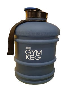 اشتري The Gym Keg Water Bottle 2 Liter Capacity Navy Blue في الامارات