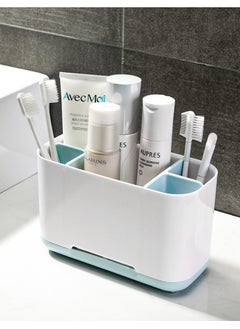 Buy Toothbrush Rack On The Table Of Bathroom Manager, Detachable Storage Rack For Draining Toothbrush. in Saudi Arabia