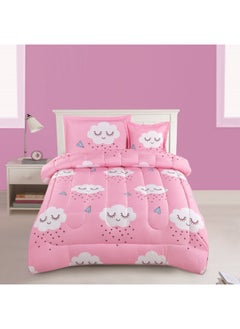 Buy Children's Summer Comforter Set From Hours Made Of Soft And Comfortable Fabric Consisting Of 4 Pieces in Saudi Arabia