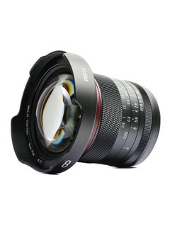 اشتري 8mm F2.8 Ultra Wide Angle Zero Distortion Manual Focus Lens Compatible with Panasonic Olympus MFT M43 Mount Mirrorless Cameras GH1 GH2 GH3 GH4 GH5 GH6 في الامارات