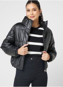 Buy Cropped Padded Jacket in UAE