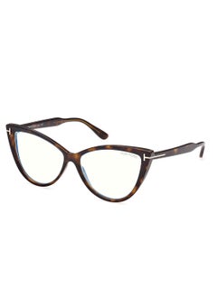 Buy Women's Cat Eye Eyeglass Frame - FT5843-B05256 - Lens Size: 56 Mm in UAE