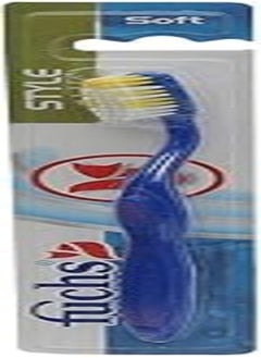 Buy Fuchs Style Toothbrush - Multicolor, Soft in Egypt