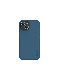 اشتري Super Frosted Shield Pro Back Cover Case for Apple iPhone 14 Plus 6.7 Inch 2022 Blue في مصر