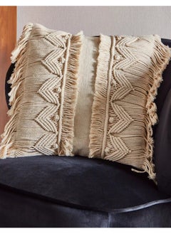 Buy Mackerine Edge Filled Cushion 45x45 cms in Saudi Arabia