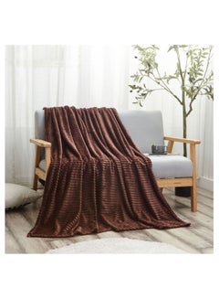 Buy 1-Piece Ultra Soft Flannel Fleece Blanket/Throw in Saudi Arabia