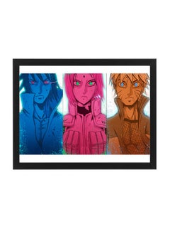 Buy Naruto Sasuke Sakura Uzumaki Wall Art Poster Frame in Egypt