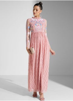 Buy Floral Embroidered Dress in Saudi Arabia