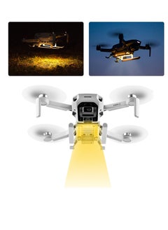 اشتري معدات هبوط مزودة بإضاءة LED لطائرات DJI Mini 2/ Mini SE/ Mavic Mini بدون طيار، حامل ثلاثي القوائم قابل للطي مزود بإضاءة ليلية وملحق حماية لتمديد الطائرة بدون طيار (ضوء أصفر) في السعودية