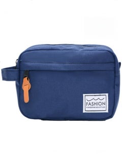 Buy Travel Organizer Case Bag Small Storage Backpack Toiletries Travel Bag (Blue) in UAE