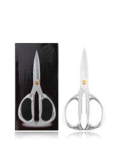 Buy Kitchen Scissors, Heavy Duty Stainless Steel Kitchen Shears, Multi-Purpose Kitchen Shears, Non Slip Sharp Cooking Scissors for Kitchen, Chicken, Poultry, Fish, Meat, Herbs (Silver) in Saudi Arabia