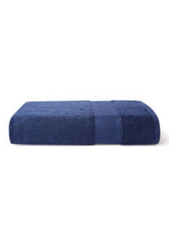 Buy New Generation Bath Towel 450 GSM 100% Cotton Terry 70x140 cm -Soft Feel Super Absorbent Quick Dry Blue in UAE