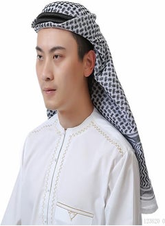 اشتري Adult Men Arab Head Scarf Arabian Scarf Palestine Middle East في السعودية