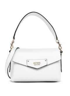 Buy Brenton Mini Shoulder Bag,PU leather,25X15X7cm,white in Saudi Arabia