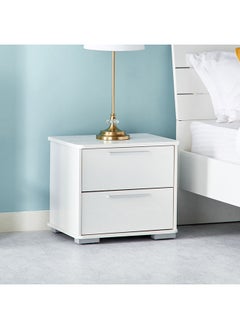 Buy Frankfurt 2-Drawer Nightstand 39x45x50 cm in UAE