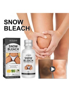 اشتري Snow Bleach,Cream for Private Part Underarm Whitening, Dark Skin Bleaching Cream for Dark Spots, Face and Body Skin Lightening Bleaching Cream for Intimate Areas Brightening في الامارات