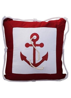 Buy Fish Shaped Cotton and Linen Pillow Nautical Theme Cushions Lifebuoy Sailboat,Anchor, Rope Heart, Pentagram Mediterranean Style Nursery Stuffed Animal Pillow Coastal Throw Pillows in UAE